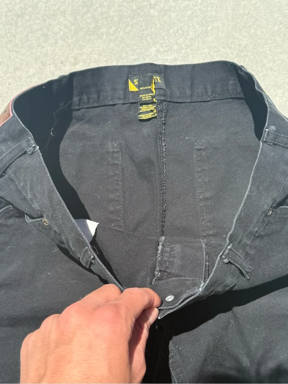 Stanley Black Cargo Pants